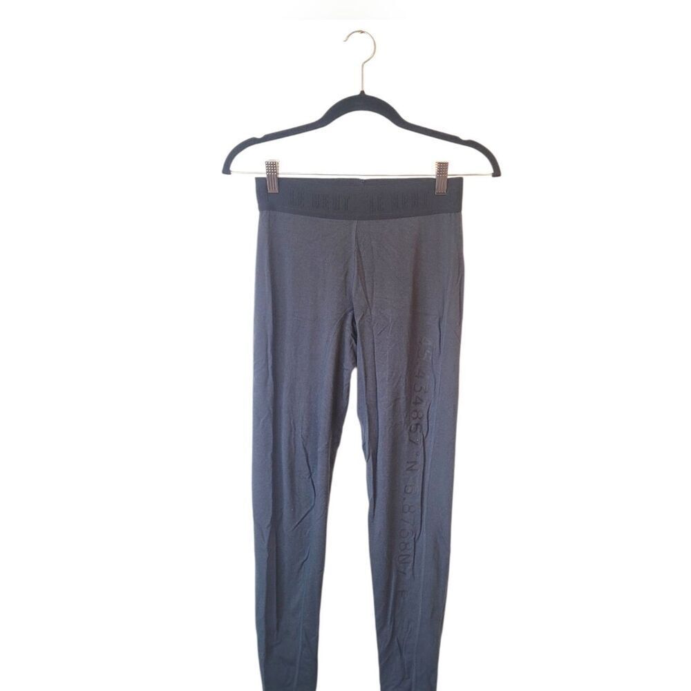 Le Bent Dark Teal Core 260GM Midweight Leggings Women's Size M